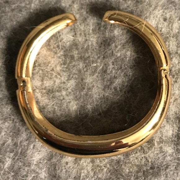 Gold Cuff Bracelet - Picture 2 of 2